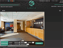 Tablet Screenshot of hotellabelle.com
